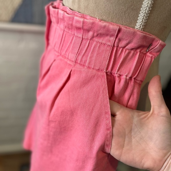 NWT Skies are Blue Pink Denim Shorts - Picture 5 of 13